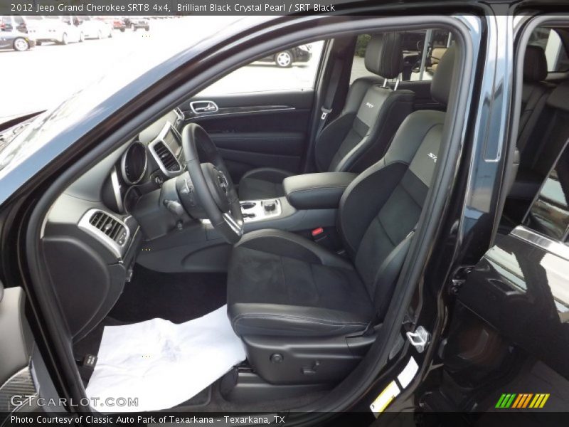  2012 Grand Cherokee SRT8 4x4 SRT Black Interior
