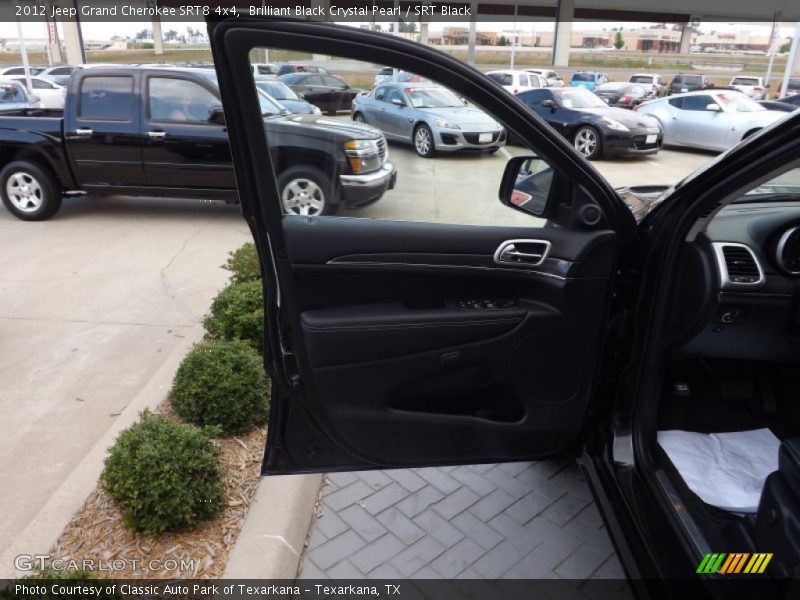 Brilliant Black Crystal Pearl / SRT Black 2012 Jeep Grand Cherokee SRT8 4x4