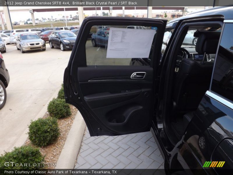 Brilliant Black Crystal Pearl / SRT Black 2012 Jeep Grand Cherokee SRT8 4x4