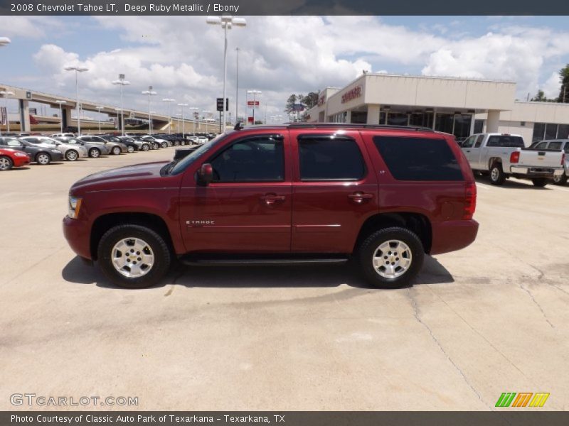Deep Ruby Metallic / Ebony 2008 Chevrolet Tahoe LT