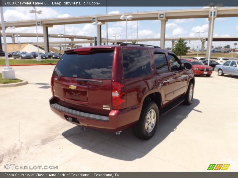 Deep Ruby Metallic / Ebony 2008 Chevrolet Tahoe LT