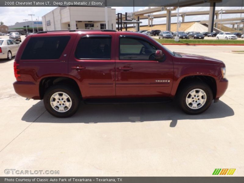 Deep Ruby Metallic / Ebony 2008 Chevrolet Tahoe LT