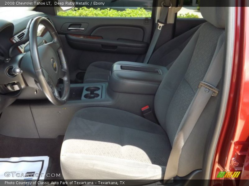 Deep Ruby Metallic / Ebony 2008 Chevrolet Tahoe LT