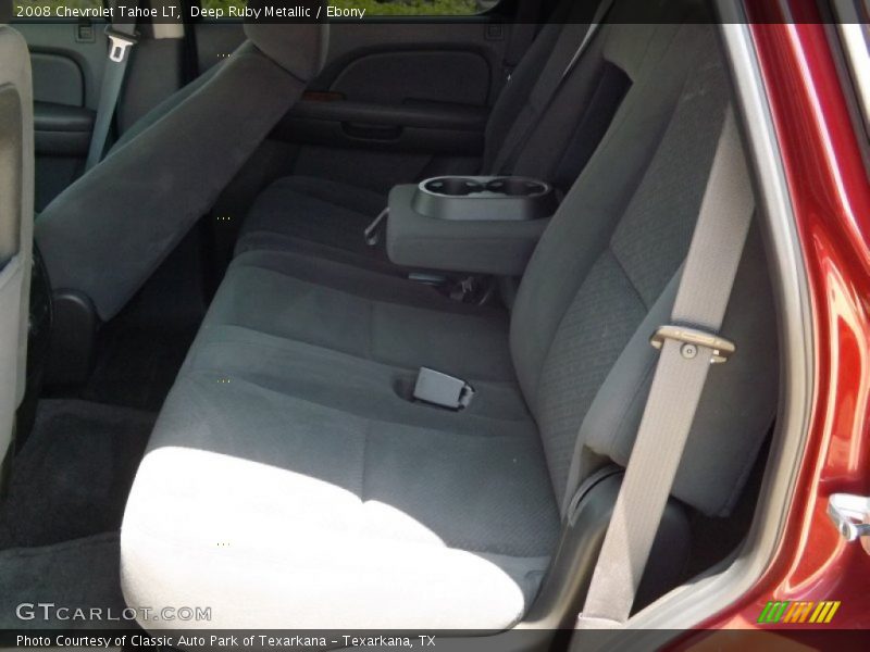 Deep Ruby Metallic / Ebony 2008 Chevrolet Tahoe LT