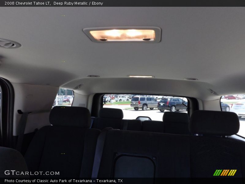 Deep Ruby Metallic / Ebony 2008 Chevrolet Tahoe LT