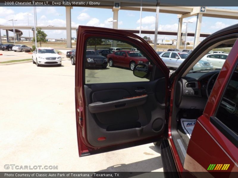 Deep Ruby Metallic / Ebony 2008 Chevrolet Tahoe LT