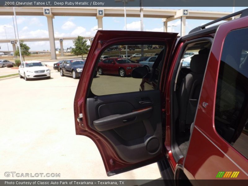 Deep Ruby Metallic / Ebony 2008 Chevrolet Tahoe LT