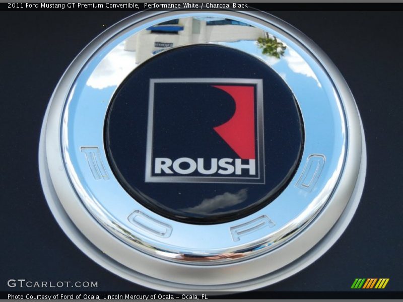 Performance White / Charcoal Black 2011 Ford Mustang GT Premium Convertible