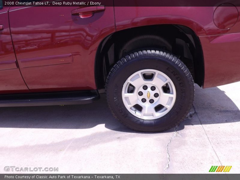 Deep Ruby Metallic / Ebony 2008 Chevrolet Tahoe LT