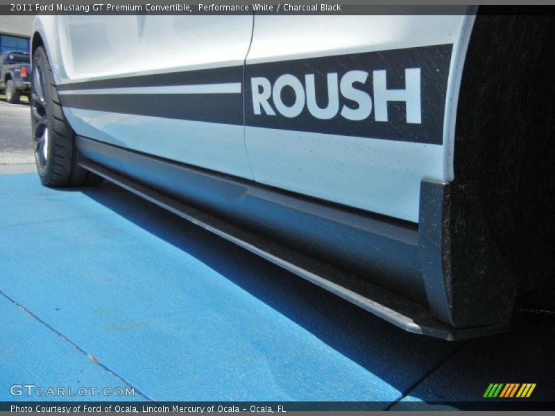 Performance White / Charcoal Black 2011 Ford Mustang GT Premium Convertible