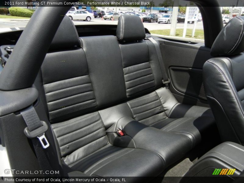 Performance White / Charcoal Black 2011 Ford Mustang GT Premium Convertible