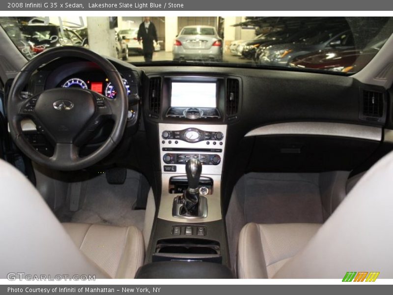 Lakeshore Slate Light Blue / Stone 2008 Infiniti G 35 x Sedan
