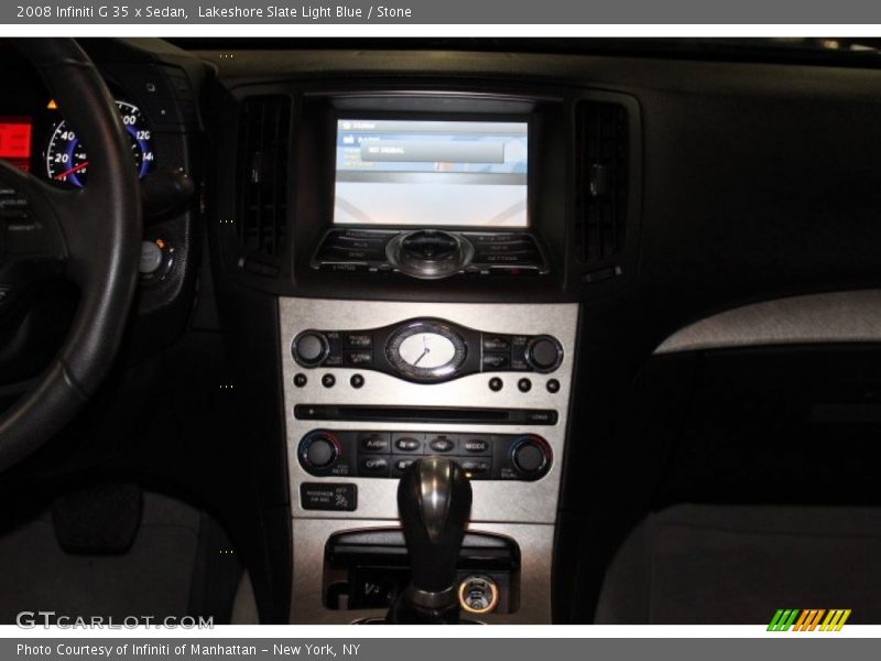 Lakeshore Slate Light Blue / Stone 2008 Infiniti G 35 x Sedan