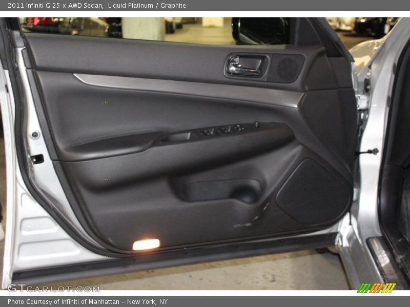 Liquid Platinum / Graphite 2011 Infiniti G 25 x AWD Sedan
