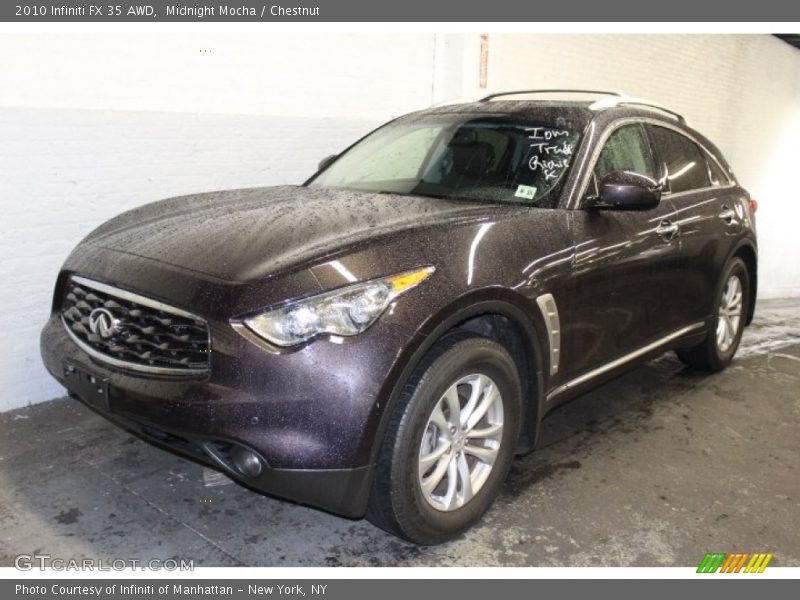 Midnight Mocha / Chestnut 2010 Infiniti FX 35 AWD