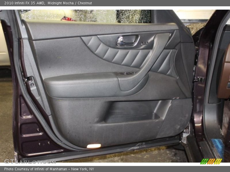 Midnight Mocha / Chestnut 2010 Infiniti FX 35 AWD
