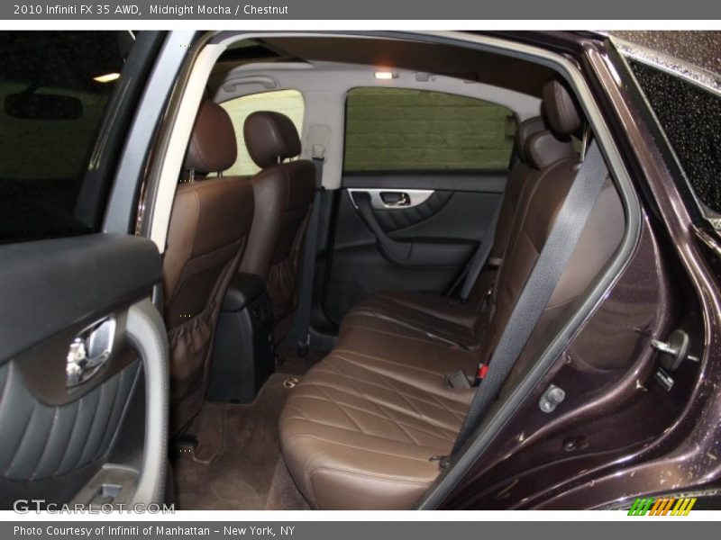 Midnight Mocha / Chestnut 2010 Infiniti FX 35 AWD