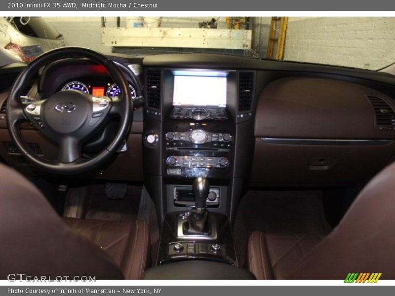 Midnight Mocha / Chestnut 2010 Infiniti FX 35 AWD
