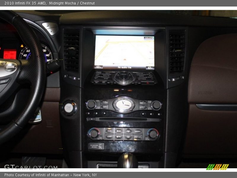Midnight Mocha / Chestnut 2010 Infiniti FX 35 AWD
