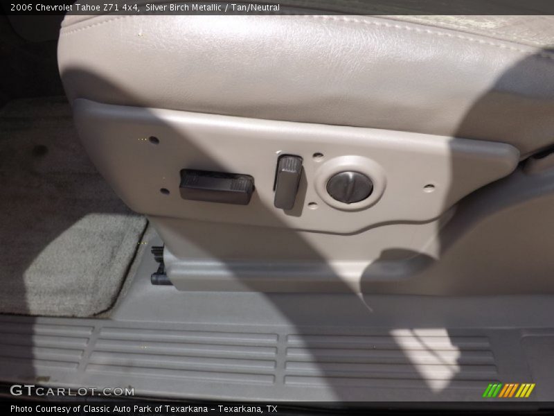 Silver Birch Metallic / Tan/Neutral 2006 Chevrolet Tahoe Z71 4x4