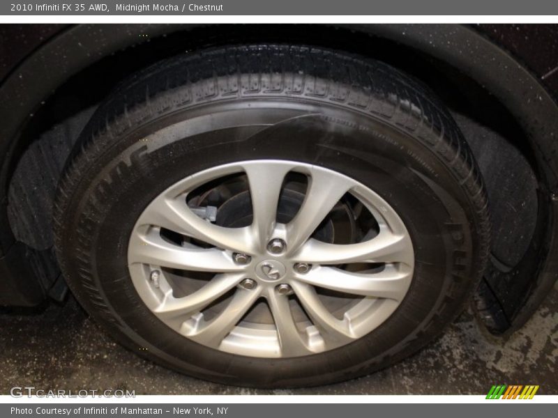 Midnight Mocha / Chestnut 2010 Infiniti FX 35 AWD
