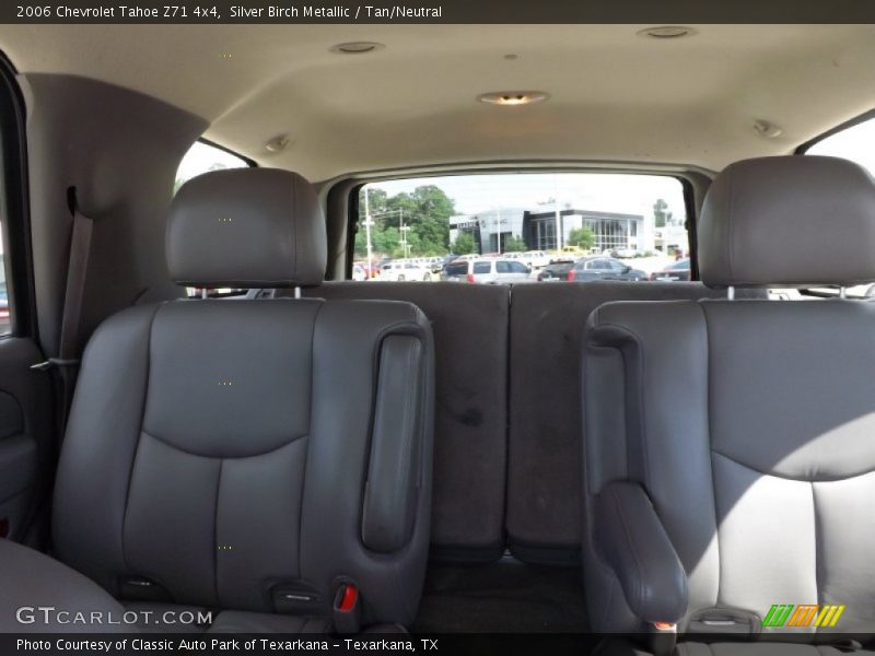 Silver Birch Metallic / Tan/Neutral 2006 Chevrolet Tahoe Z71 4x4