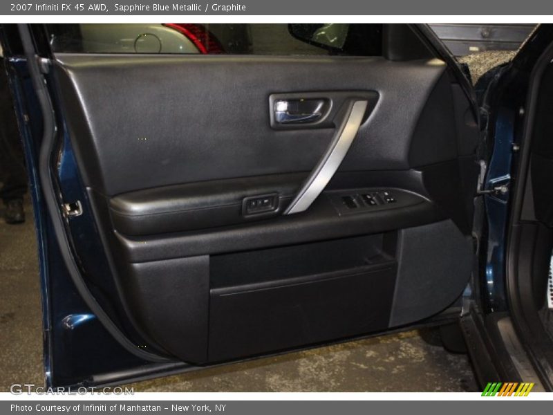 Sapphire Blue Metallic / Graphite 2007 Infiniti FX 45 AWD