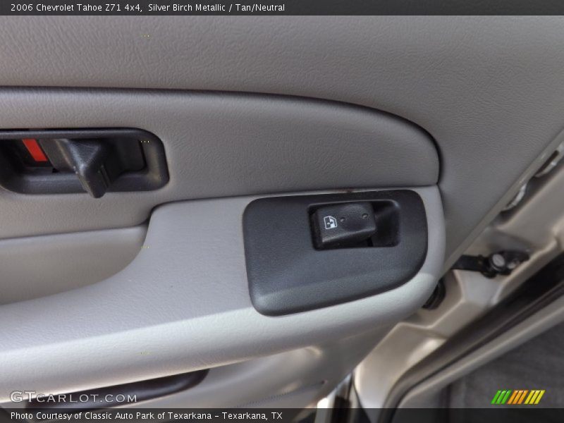 Silver Birch Metallic / Tan/Neutral 2006 Chevrolet Tahoe Z71 4x4
