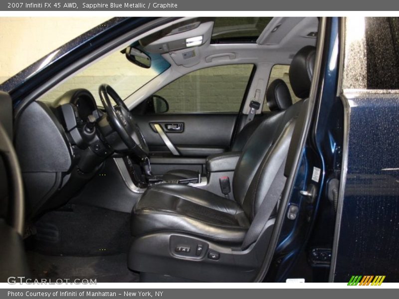 Sapphire Blue Metallic / Graphite 2007 Infiniti FX 45 AWD