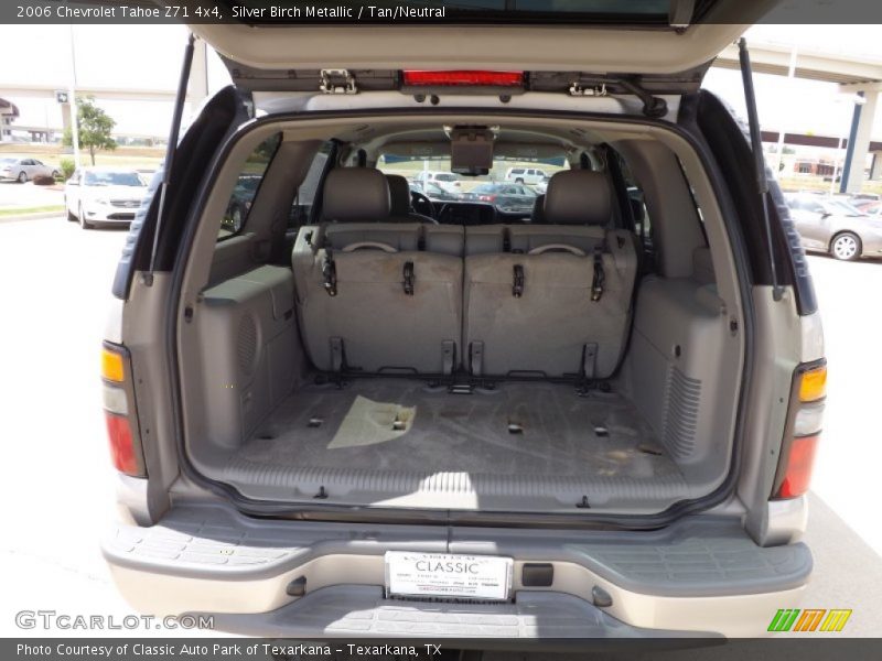Silver Birch Metallic / Tan/Neutral 2006 Chevrolet Tahoe Z71 4x4