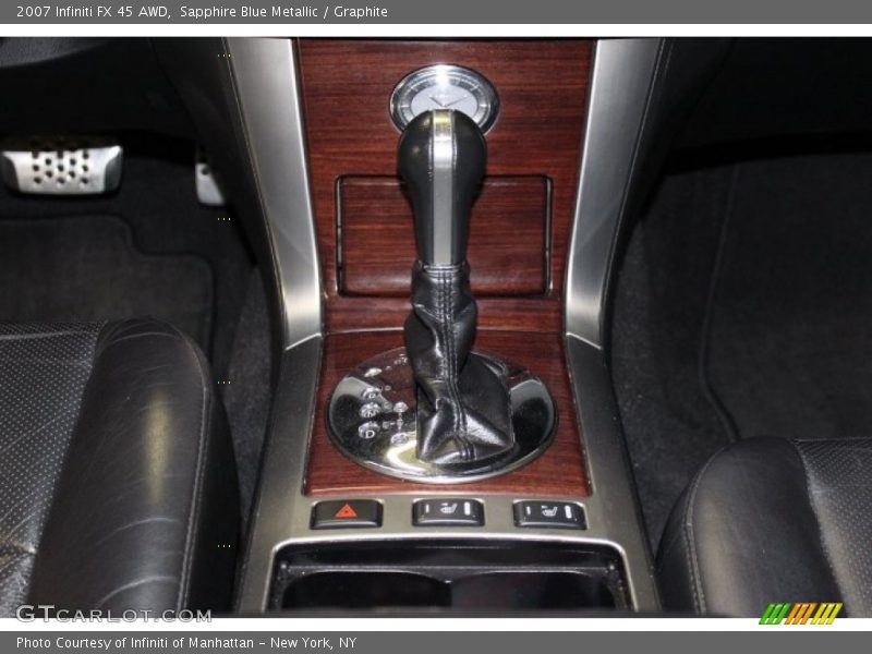 Sapphire Blue Metallic / Graphite 2007 Infiniti FX 45 AWD