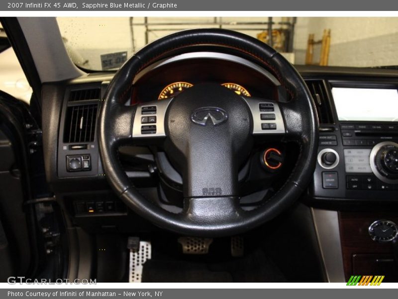 Sapphire Blue Metallic / Graphite 2007 Infiniti FX 45 AWD