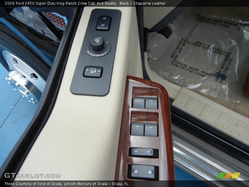Black / Chaparral Leather 2009 Ford F450 Super Duty King Ranch Crew Cab 4x4 Dually