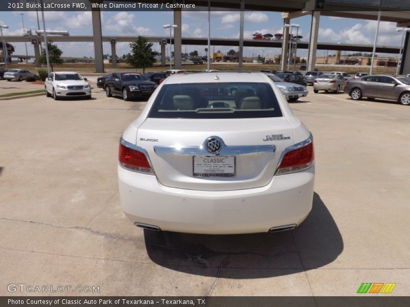 White Diamond Tricoat / Cashmere 2012 Buick LaCrosse FWD