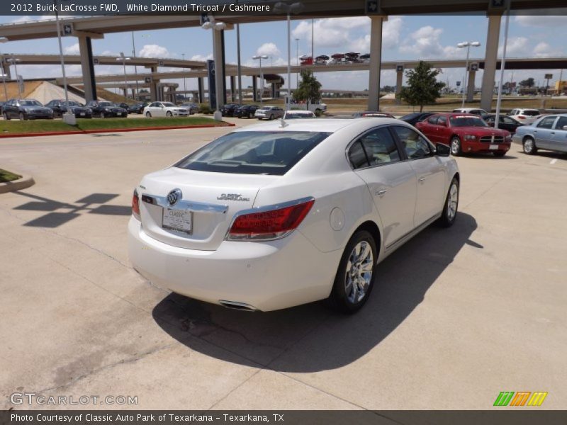 White Diamond Tricoat / Cashmere 2012 Buick LaCrosse FWD