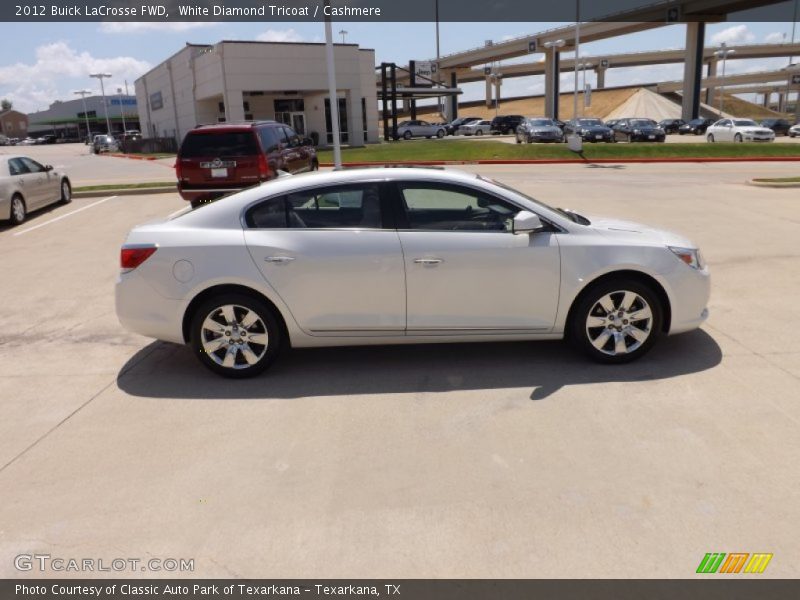 White Diamond Tricoat / Cashmere 2012 Buick LaCrosse FWD