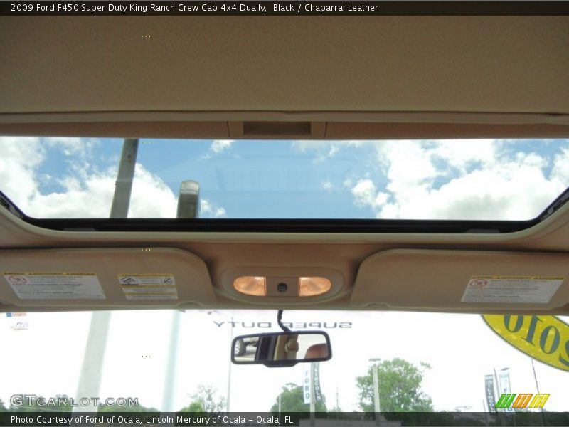 Black / Chaparral Leather 2009 Ford F450 Super Duty King Ranch Crew Cab 4x4 Dually