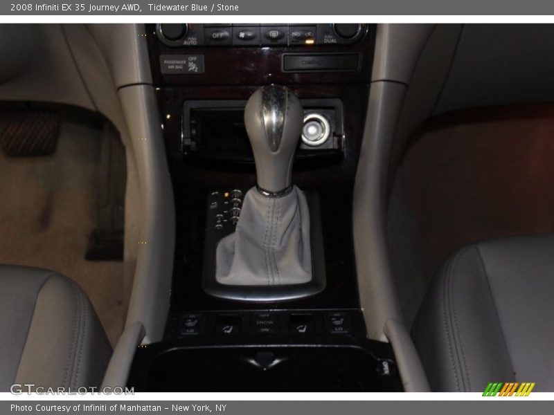 Tidewater Blue / Stone 2008 Infiniti EX 35 Journey AWD