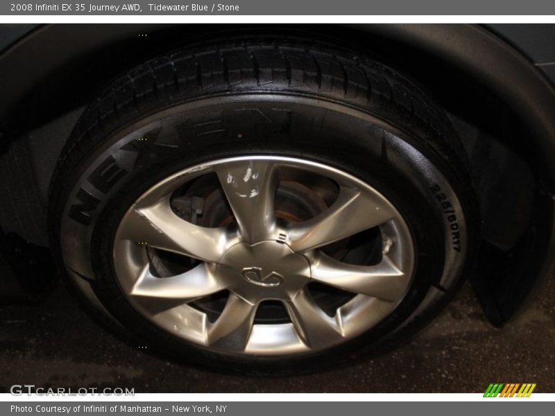 Tidewater Blue / Stone 2008 Infiniti EX 35 Journey AWD