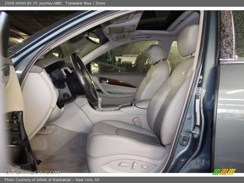 Tidewater Blue / Stone 2008 Infiniti EX 35 Journey AWD