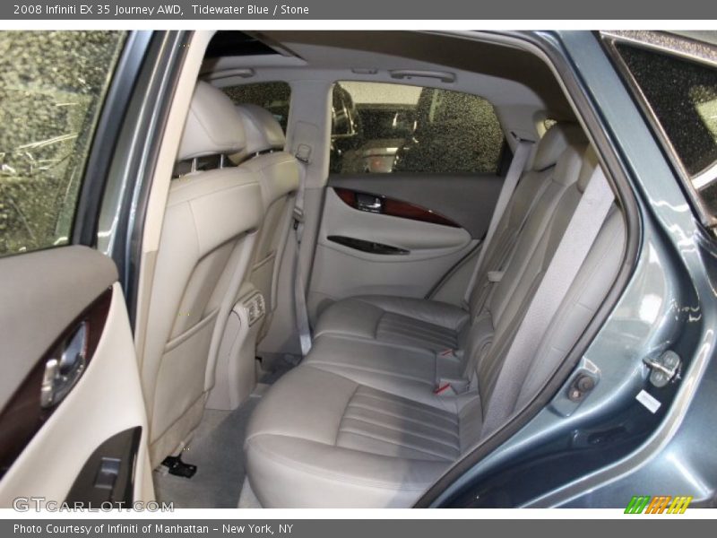 Tidewater Blue / Stone 2008 Infiniti EX 35 Journey AWD