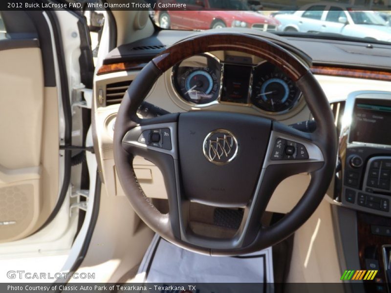 White Diamond Tricoat / Cashmere 2012 Buick LaCrosse FWD