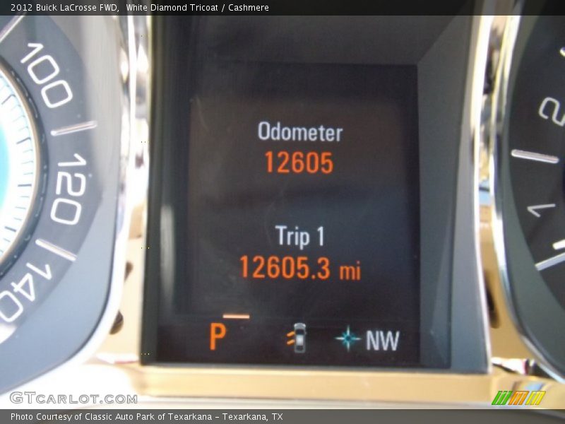White Diamond Tricoat / Cashmere 2012 Buick LaCrosse FWD