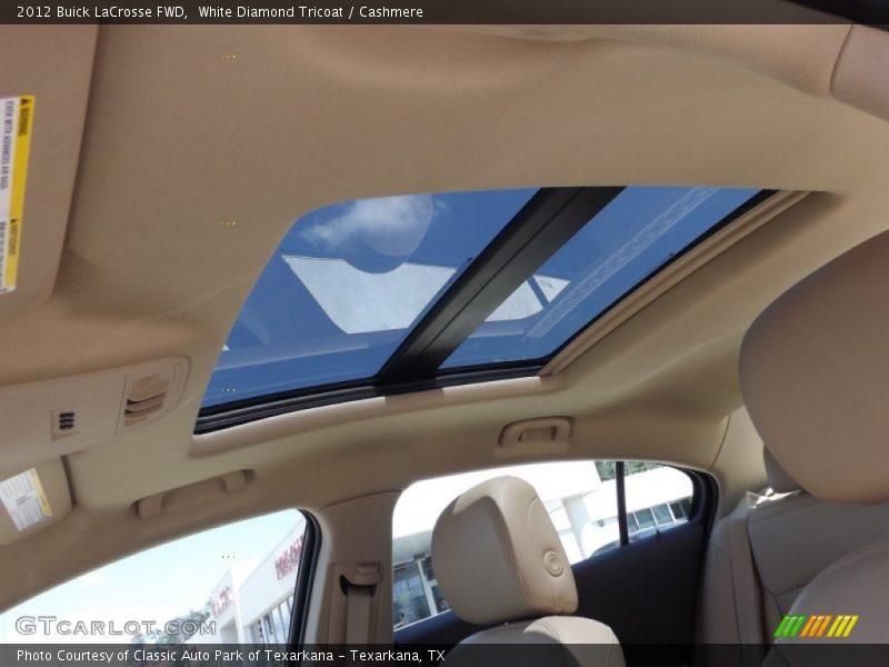 White Diamond Tricoat / Cashmere 2012 Buick LaCrosse FWD
