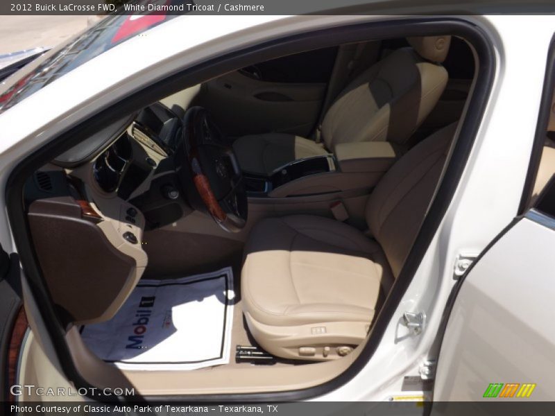 White Diamond Tricoat / Cashmere 2012 Buick LaCrosse FWD