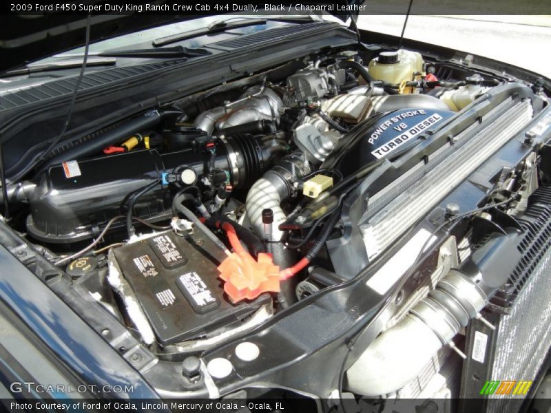  2009 F450 Super Duty King Ranch Crew Cab 4x4 Dually Engine - 6.4 Liter OHV 32-Valve Power Stroke Turbo Diesel V8