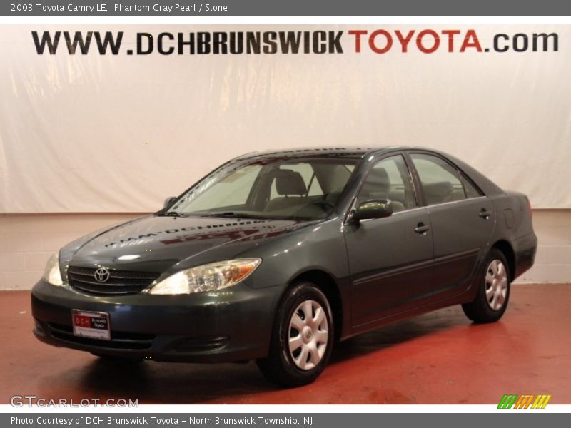 Phantom Gray Pearl / Stone 2003 Toyota Camry LE