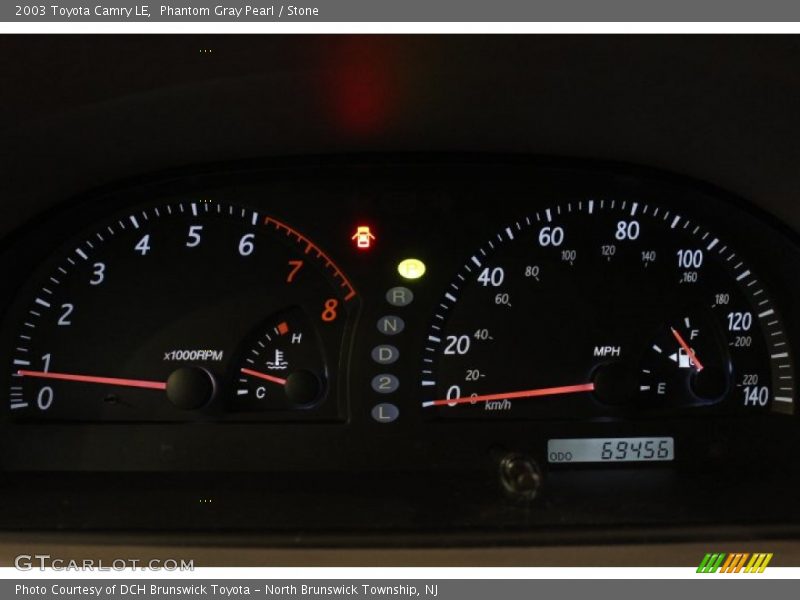 Phantom Gray Pearl / Stone 2003 Toyota Camry LE