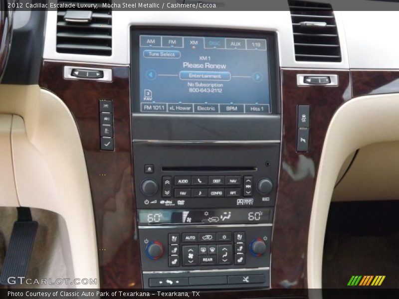 Mocha Steel Metallic / Cashmere/Cocoa 2012 Cadillac Escalade Luxury