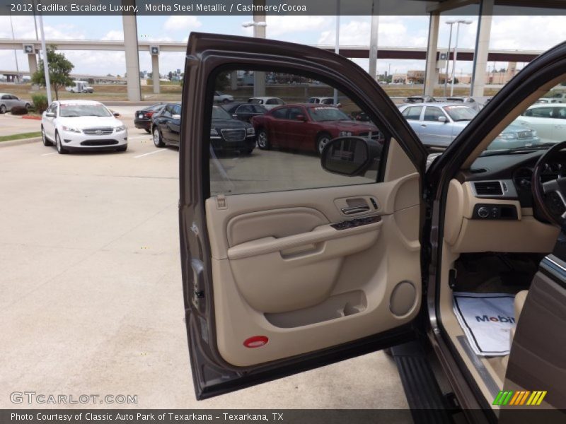 Mocha Steel Metallic / Cashmere/Cocoa 2012 Cadillac Escalade Luxury